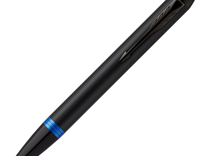 Ручка шариковая Parker IM Professionals Marine Blue BT, черная с синим