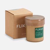 Ароматическая свеча Flikka, сосна и кипарис, бежевая