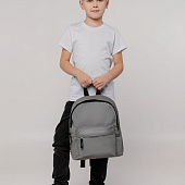 Рюкзак детский Manifest из светоотражающей ткани, серый