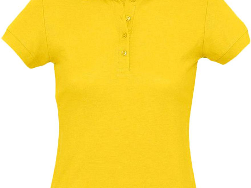 Рубашка поло женская Passion 170, желтая
