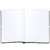 Ежедневник Flexpen Bright, недатированный, черный