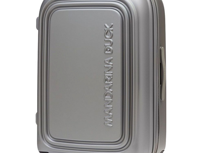 Чемодан Logoduck L, серебристый