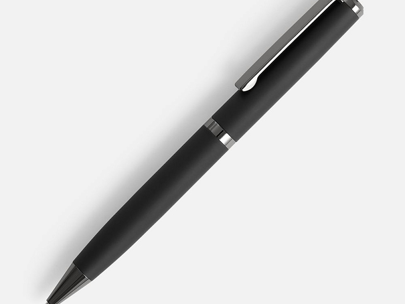 Ручка шариковая Inkish Gunmetal в футляре, черная