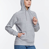 Толстовка унисекс Stellar, серый меланж