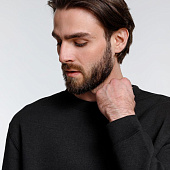 Свитшот унисекс Delta, черный