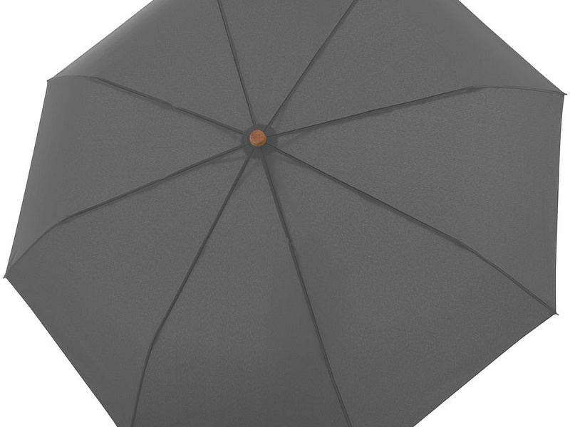 Зонт складной Nature Magic, серый
