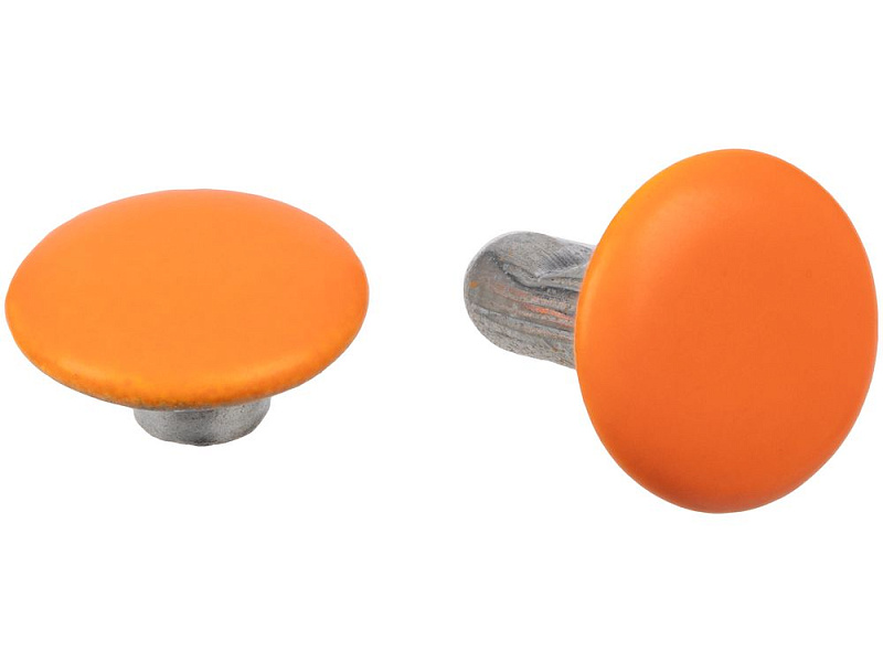 Заклепка Rivet, S, оранжевый неон