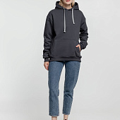 Толстовка с капюшоном Kirenga Heavy, темно-серая (графит)