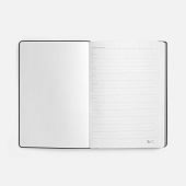 Ежедневник Nebraska Flex, недатированный, красный с серебристым