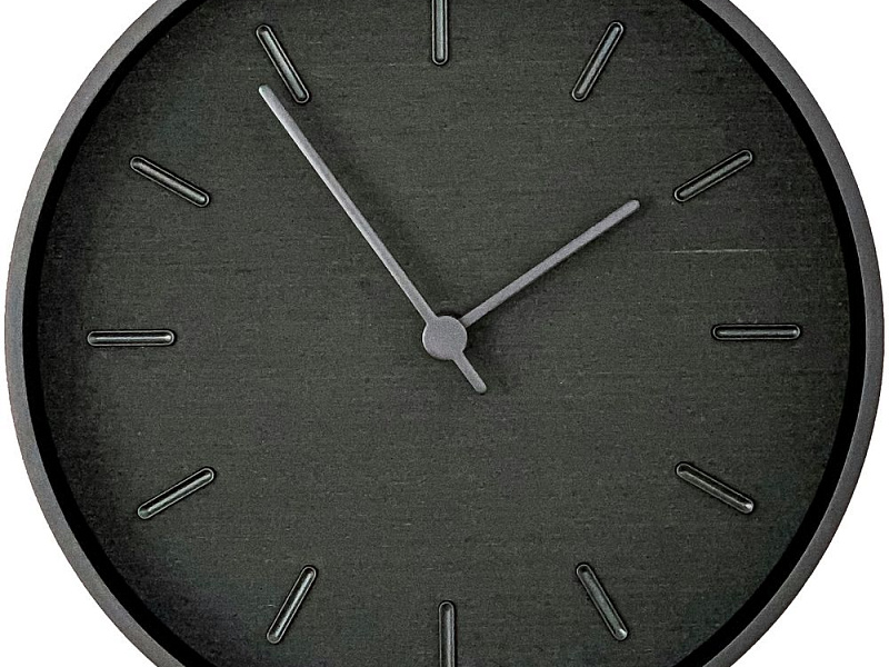 Часы настенные Beam, черное дерево