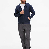 Толстовка унисекс Stone, темно-синяя