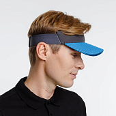 Козырек Grand Slam, темно-серый с синим