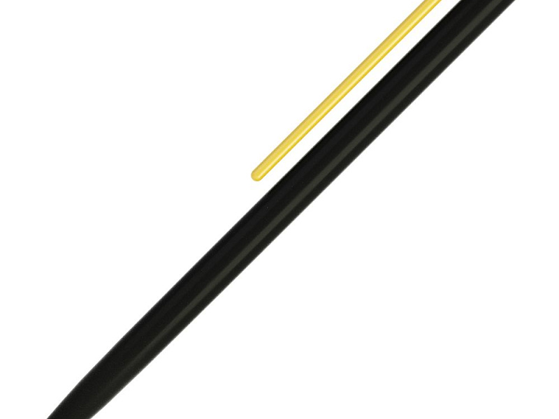 Карандаш GrafeeX в чехле, черный с желтым