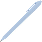 Ручка шариковая Cursive Soft Touch, голубая