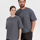 Джемпер с коротким рукавом Siluetti Volumica, серый