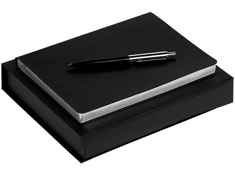 Набор Nebraska Flex, черный с серебристым