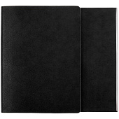 Ежедневник Petrus Flap, недатированный, черный