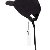 Бейсболка Kosmos, черная