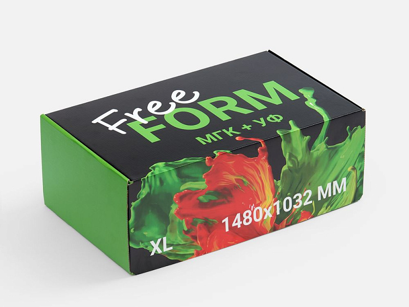 Коробка с печатью на заказ Freeform, XL