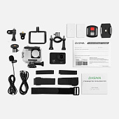 Экшн-камера Digma DiCam 850, черная