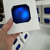 Оформительский шар Finery, 8 см, матовый синий