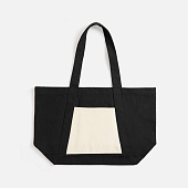Шопер Shophop, черный с неокрашенным