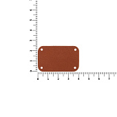 Лейбл Eta Nubuck, S, коричневый