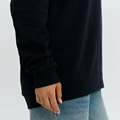 Свитшот оверсайз унисекс Omnifit, черный