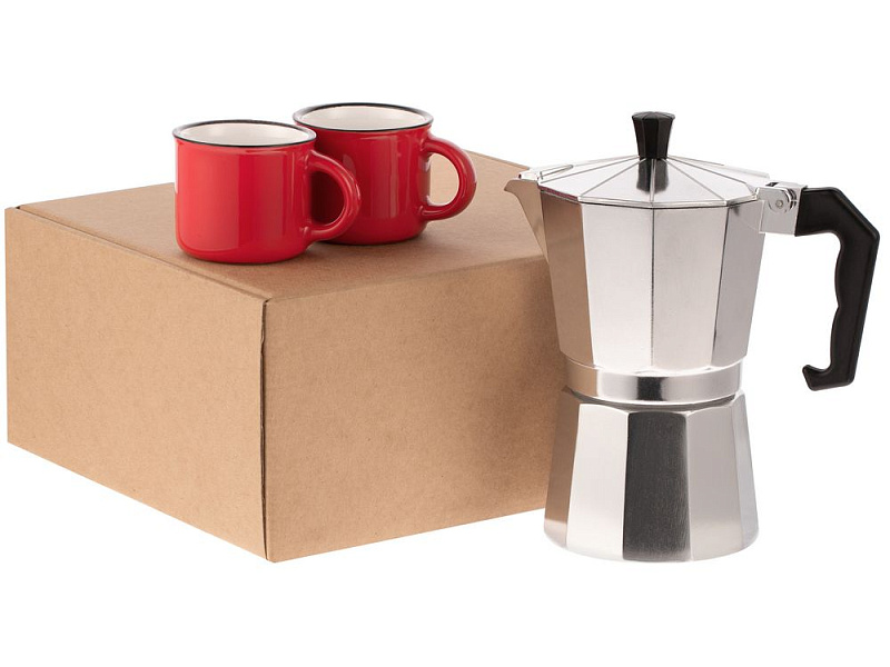 Набор для кофе Dacha, красный