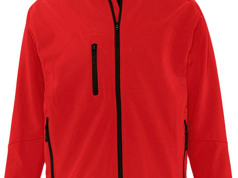 Куртка мужская на молнии Relax 340, красная