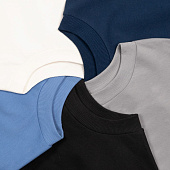 Футболка оверсайз унисекс Kosmos 2.0, темно-синяя