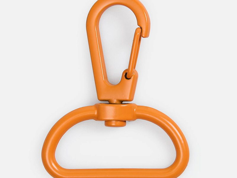 Застежка-карабин Snap Hook, L, оранжевая