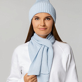 Шарф Yong, светло-голубой