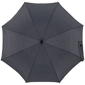 Зонт-трость rainVestment, темно-синий меланж