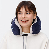 Дорожная подушка-массажер inRelax, синяя