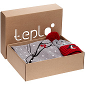 Коробка Teplo, большая, крафт