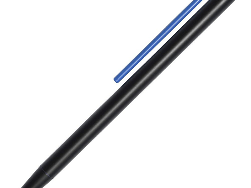 Шариковая ручка GrafeeX в чехле, черная с синим