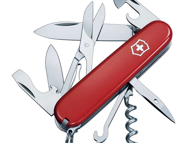 Офицерский нож Climber 91, красный