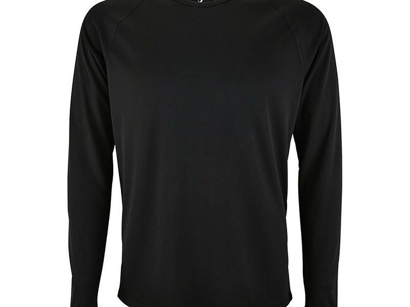 Футболка с длинным рукавом Sporty LSL Men, черная