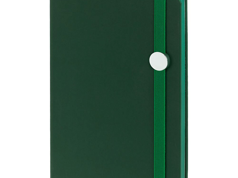 Блокнот Shall Round, зеленый