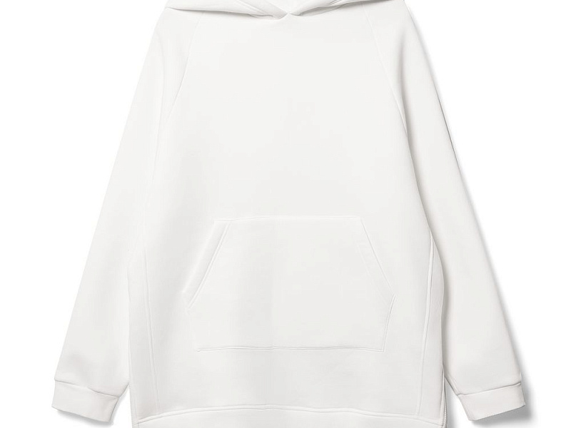 Худи унисекс оверсайз Easy Street, молочно-белое