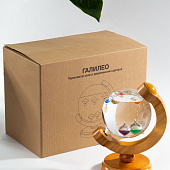 Термометр-шар «Галилео» в деревянном корпусе