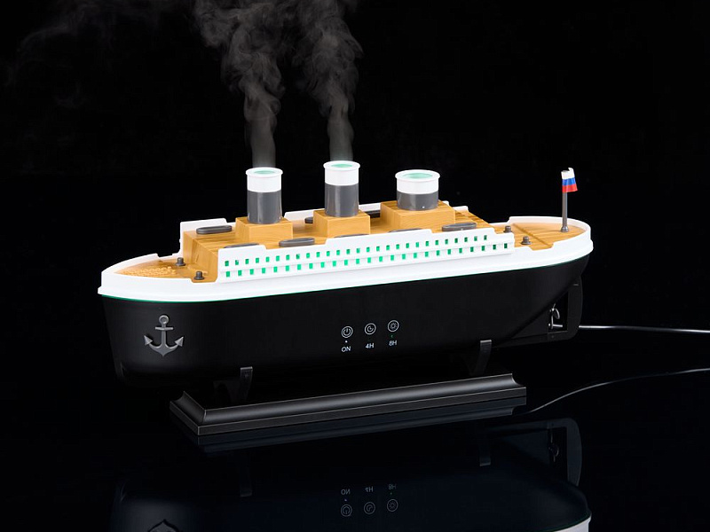 Увлажнитель-ароматизатор Steam Stream, черный