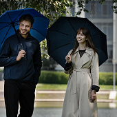 Зонт складной Monsoon, черный