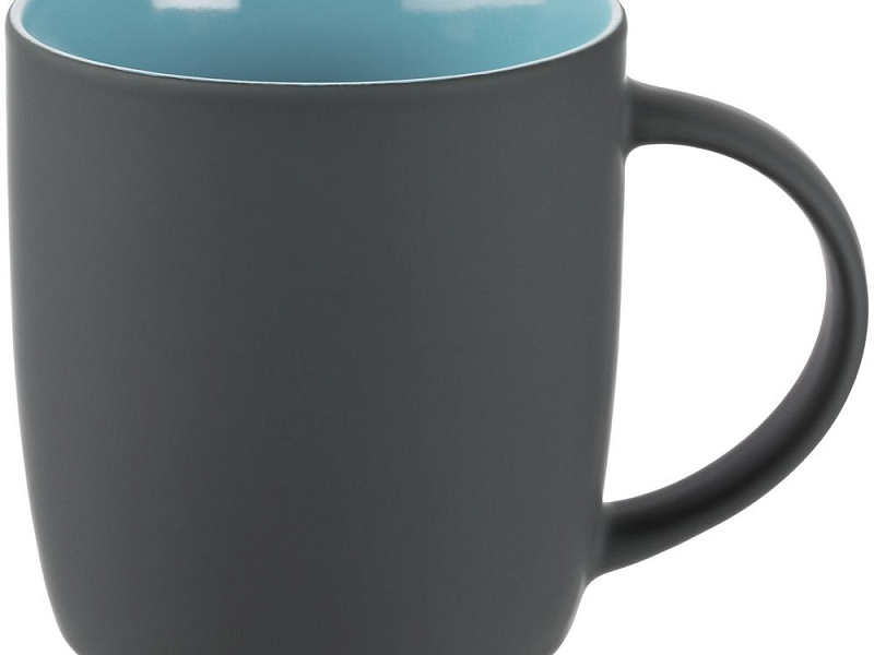 Кружка Surprise Touch с покрытием софт-тач, голубая