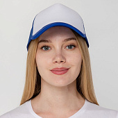 Бейсболка Sunbreaker, ярко-синяя с белым