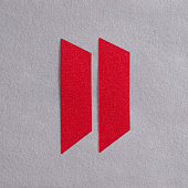 Основа Velkro L для крепления шевронов на липучке, красная