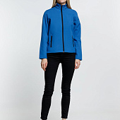 Куртка софтшелл женская Race Women ярко-синяя (royal)