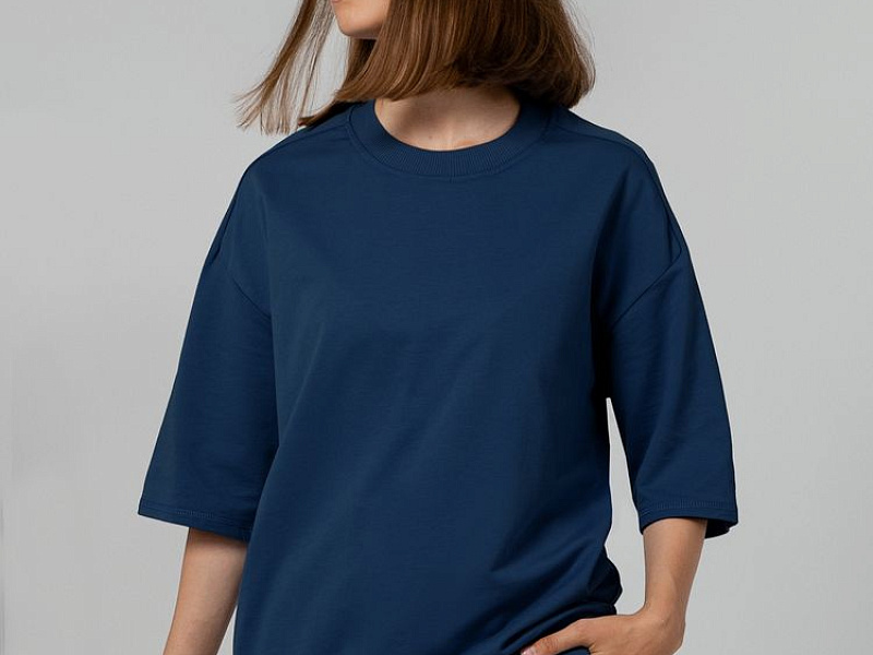 Футболка унисекс Neofit, темно-синяя