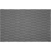 Плед Rombus, серый меланж